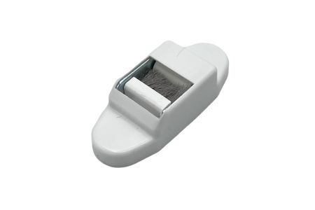 Bandgeleider rolluik of screen - wit